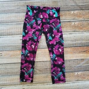 Lululemon | Wunder Under Crop III Midnight Bloom